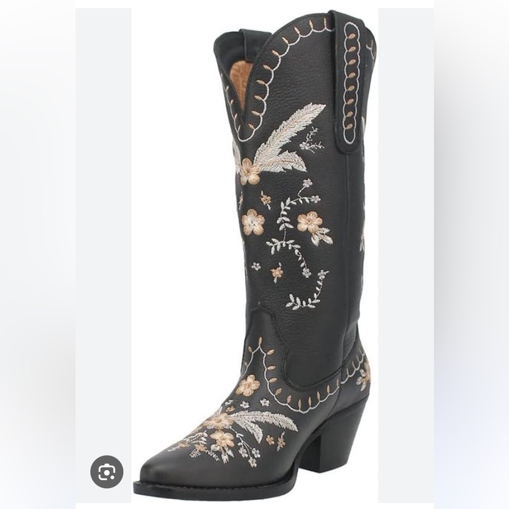 Black Dingo Full Bloom Western cowboy Boots 9.5